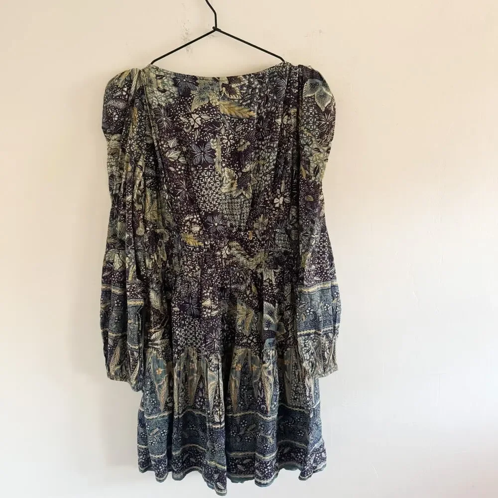 NWT Ulla Johnson Blue Portofino Anika Mini Dress 8